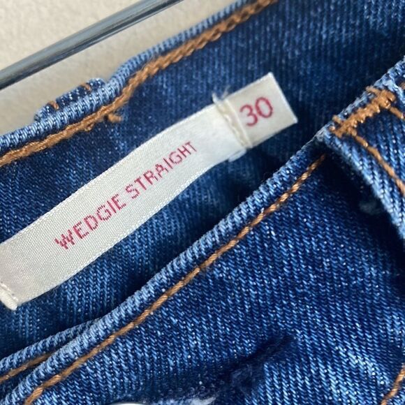 Levi’s Wedgie Straight Jeans 30 - Picture 6 of 8